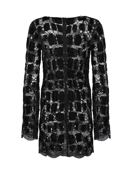 Abito in tulle con ricami cocco Elisabetta Franchi | AR73J58E2110